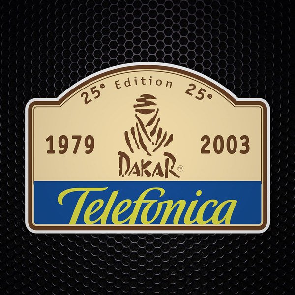 Car & Motorbike Stickers: Dakar 25th Edition