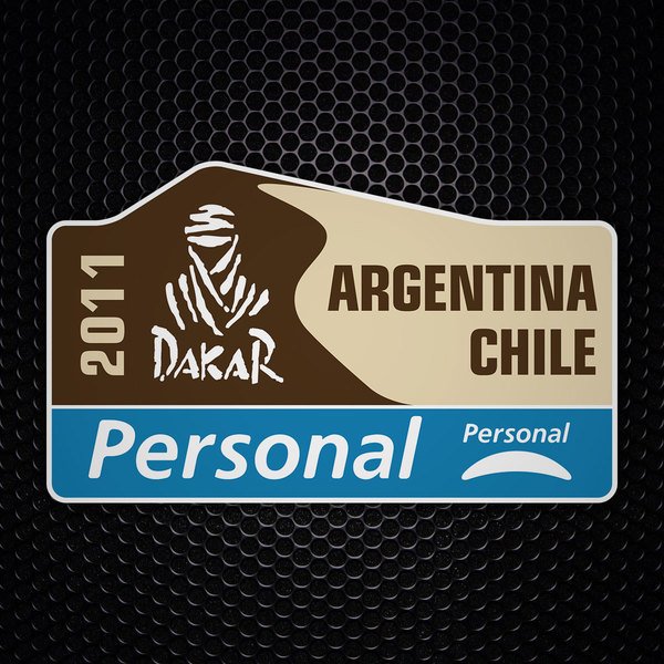 Car & Motorbike Stickers: Dakar 2011