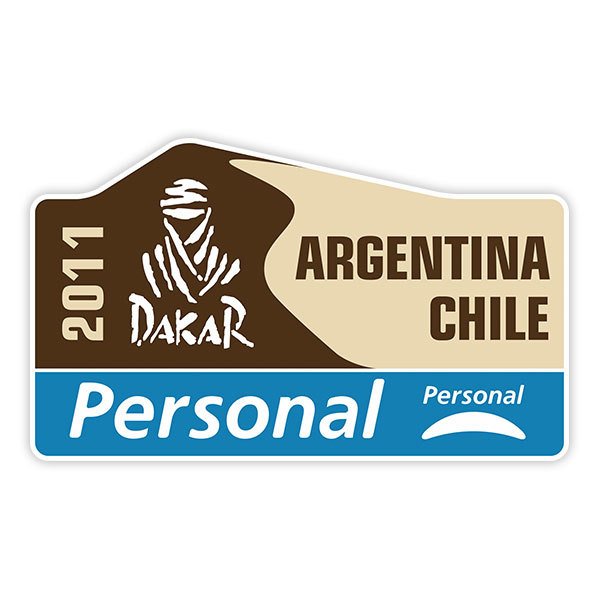 Car & Motorbike Stickers: Dakar 2011