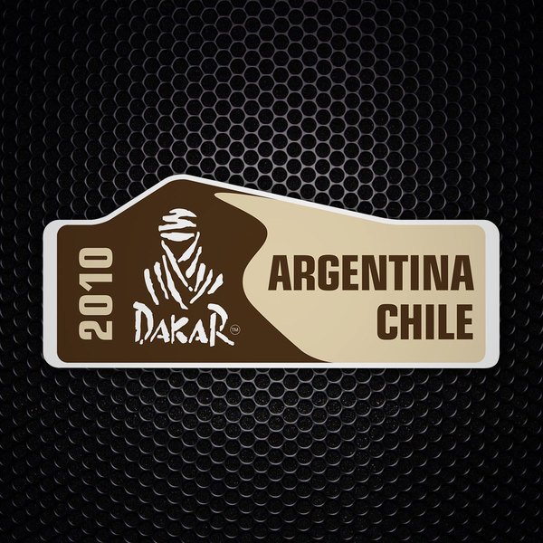 Car & Motorbike Stickers: Dakar 2010