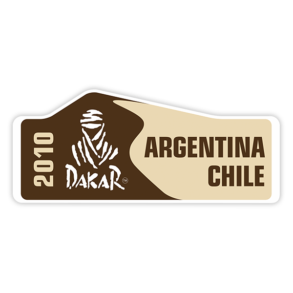 Car & Motorbike Stickers: Dakar 2010