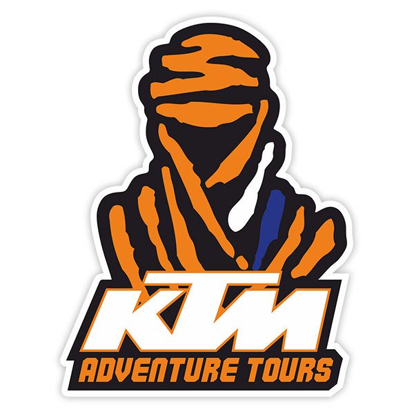 Car & Motorbike Stickers: Dakar KTM Adventure Tours