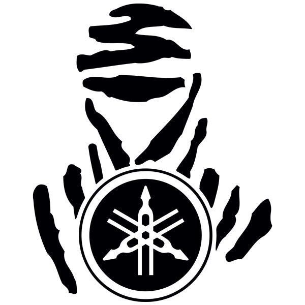 Car & Motorbike Stickers: Radial Design Dakar