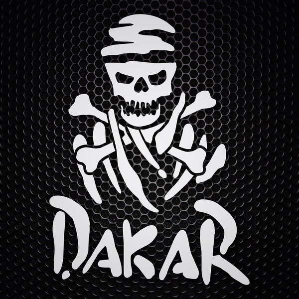 Car & Motorbike Stickers: Pirate Dakar
