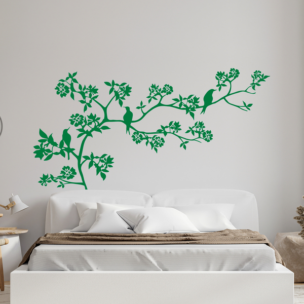 Wall Stickers: Branch of a tree in spring