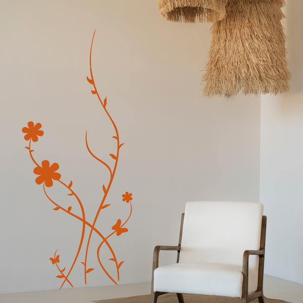 Wall Stickers: Floral Brunia