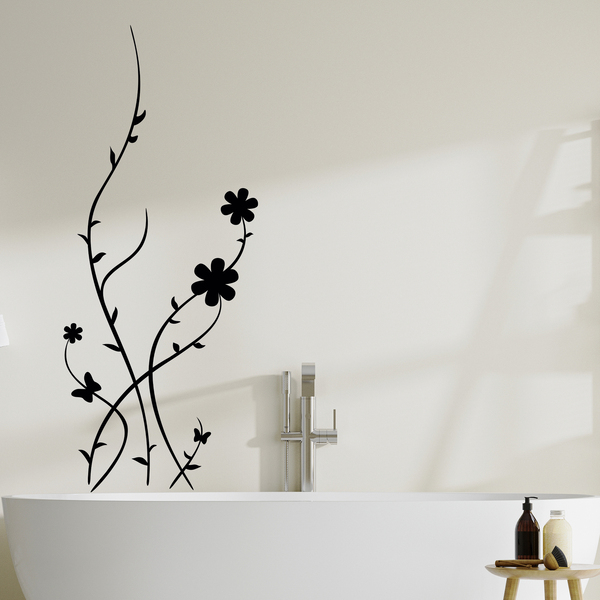Wall Stickers: Floral Brunia