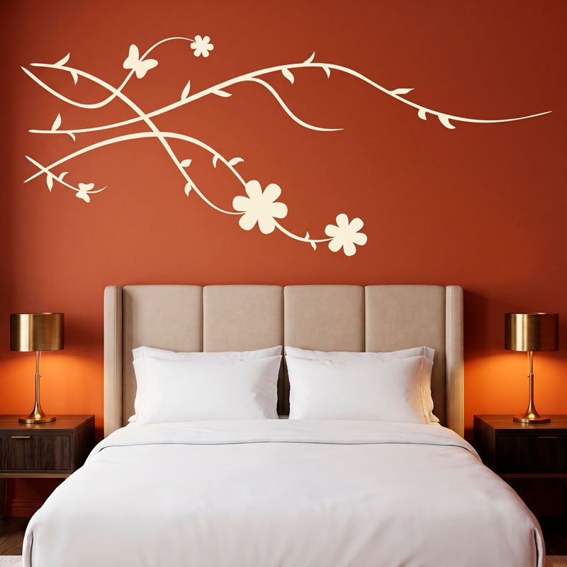 Flowering Branch Wall Decal 3