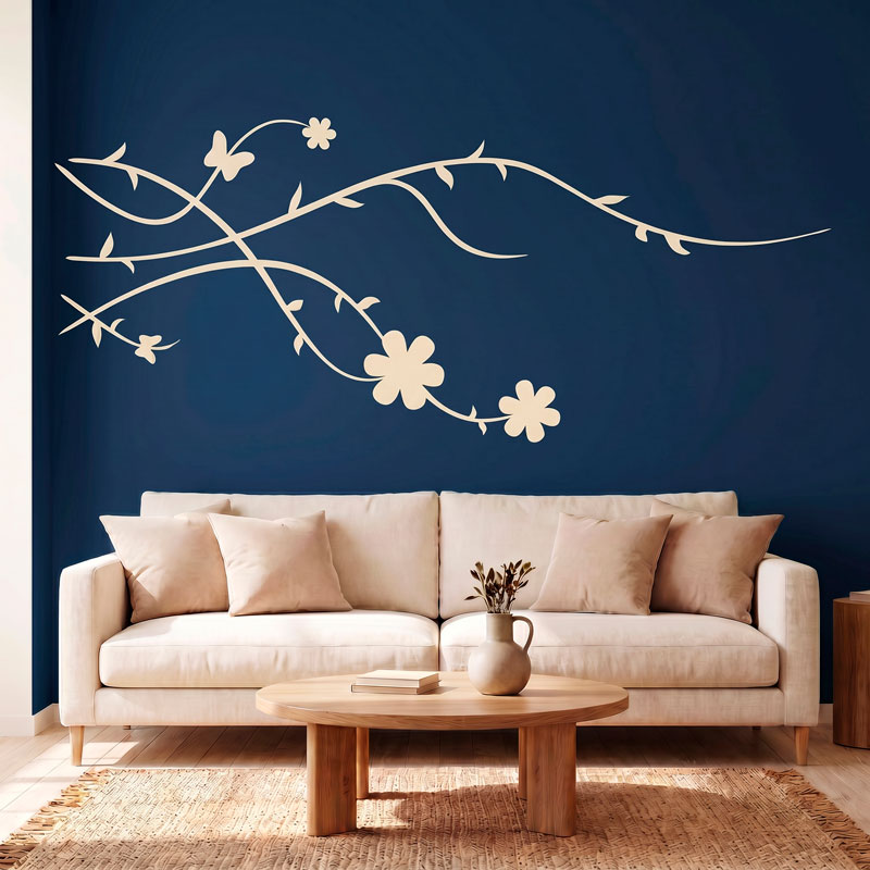 Flowering Branch Wall Decal 4
