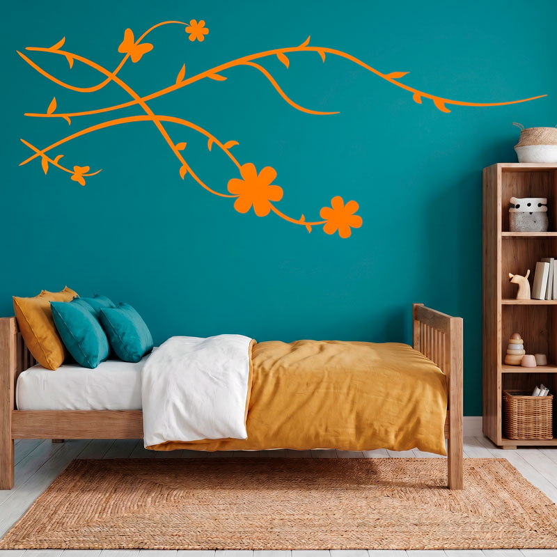 Flowering Branch Wall Decal 5