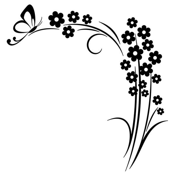 Wall Stickers: Floral Ilitia