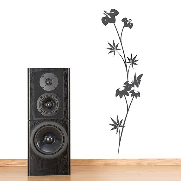 Floral Stem with Butterfly 1/1