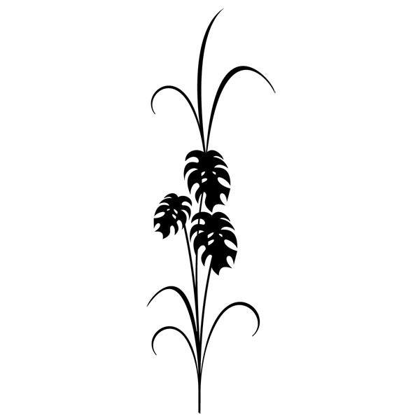 Wall Stickers: Floral Lamba
