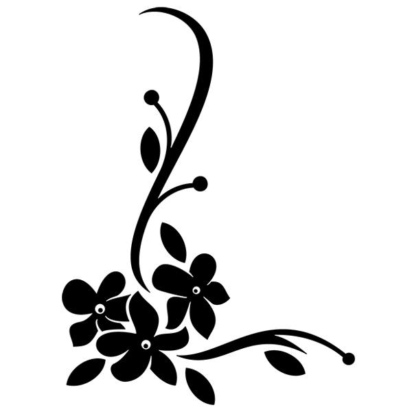 Wall Stickers: Floral Artemis