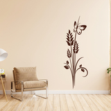 Wall Stickers: Floral ears of wheat 2