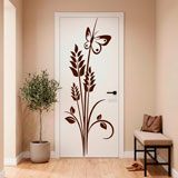 Wall Stickers: Floral ears of wheat 11