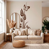 Wall Stickers: Floral ears of wheat 7