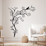 Wall Stickers: Floral Columbidae 3
