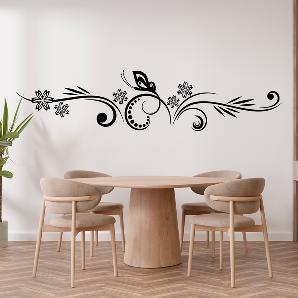 Wall Stickers: Floral Tique