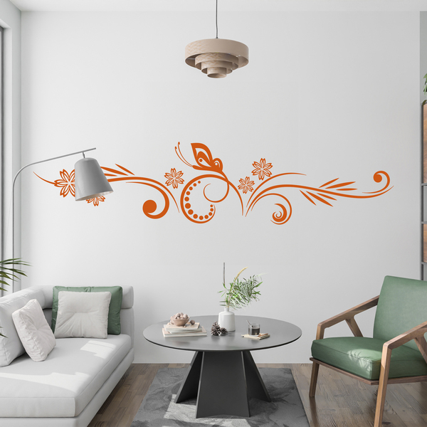 Wall Stickers: Floral Tique