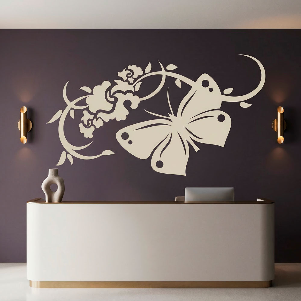 Wall Stickers: Floral Gea