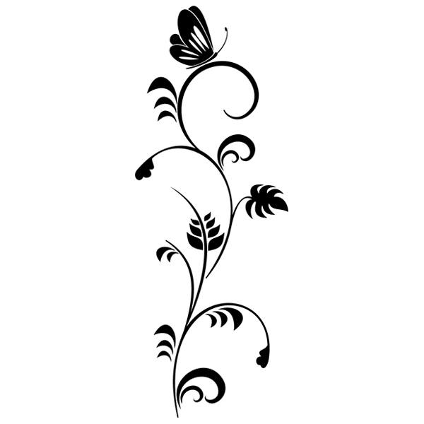 Wall Stickers: Floral Melia