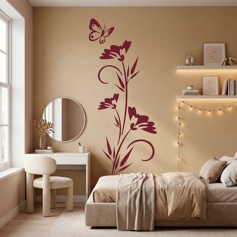 Butterfly Flower Branch 0