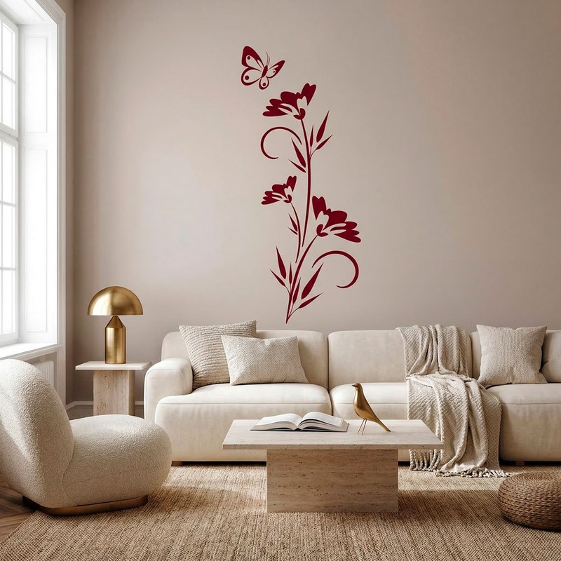 Butterfly Flower Branch 2