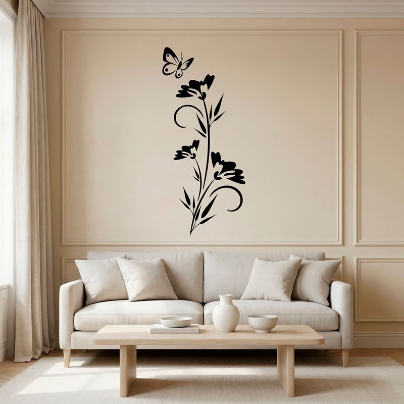 Butterfly Flower Branch 10