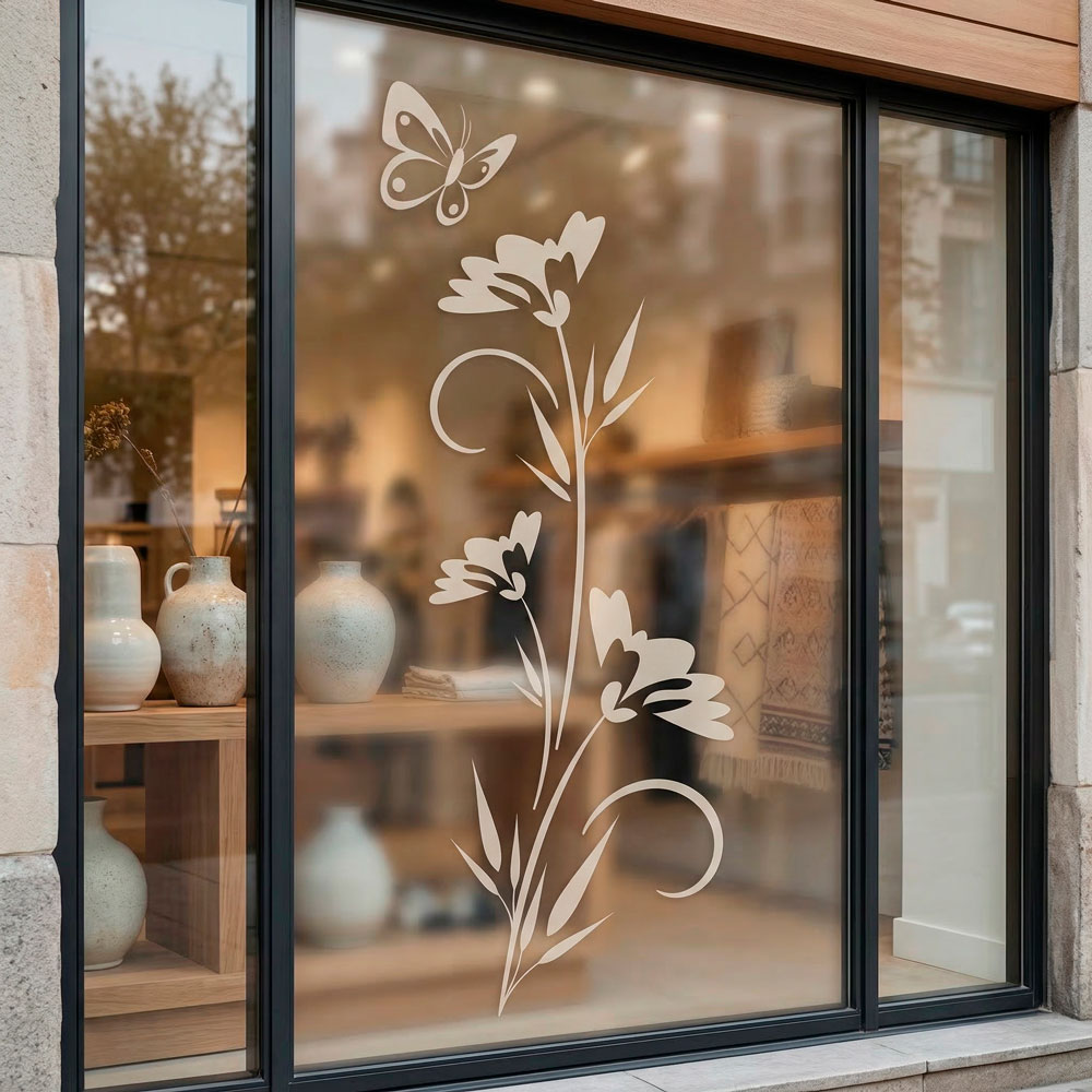 Wall Stickers: Floral Hathor