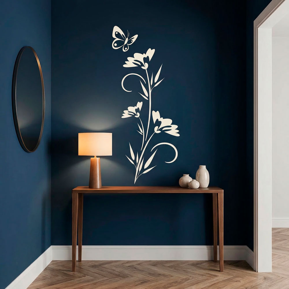 Wall Stickers: Floral Hathor