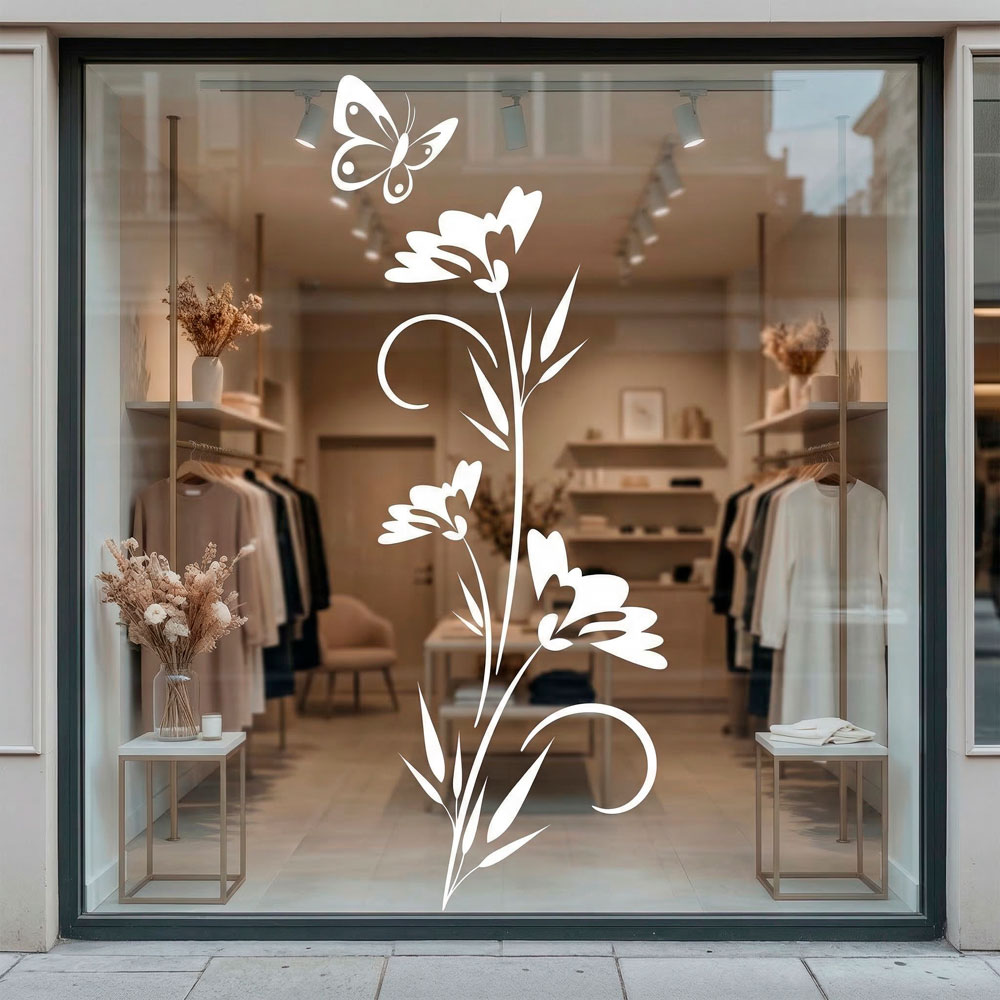 Wall Stickers: Floral Hathor