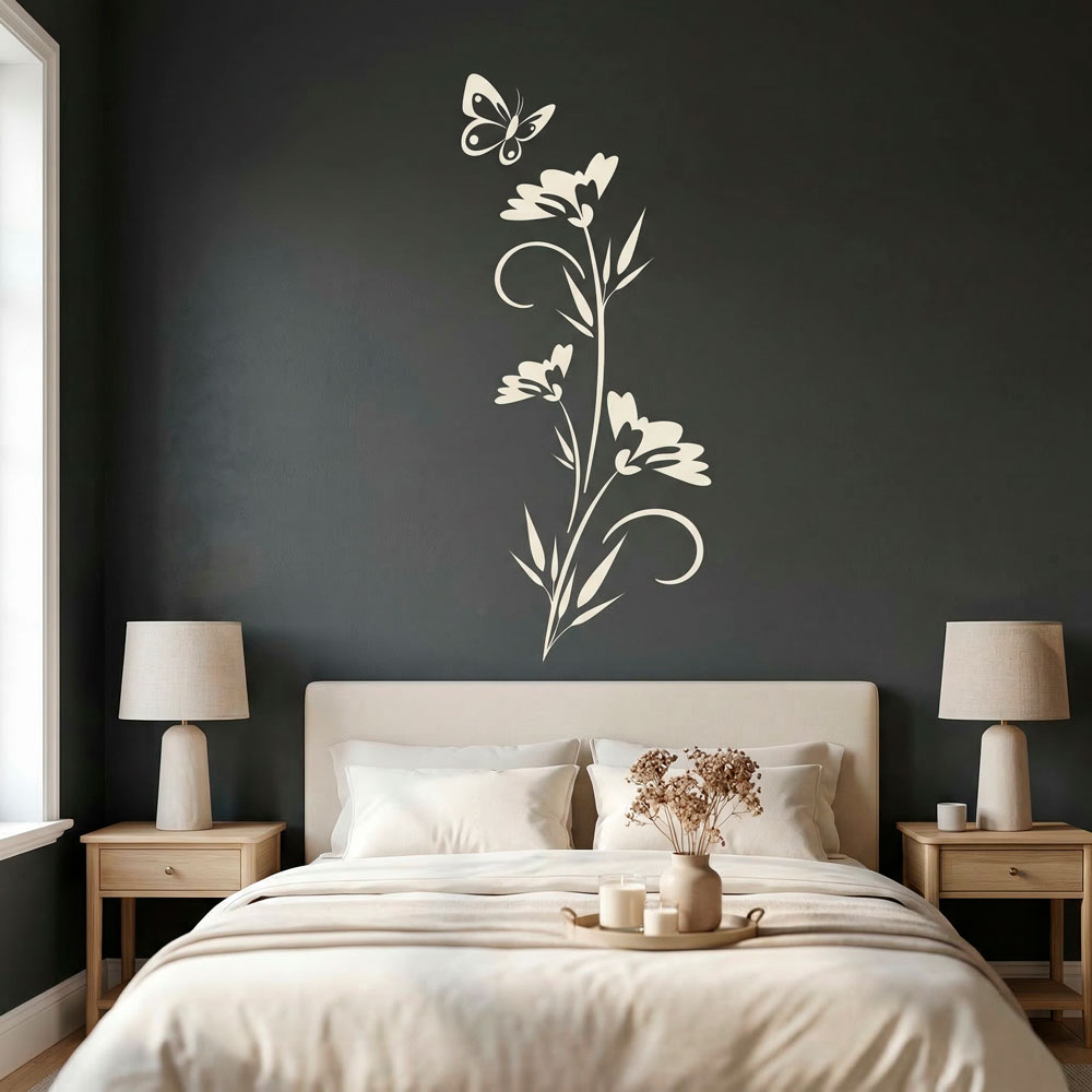 Wall Stickers: Floral Hathor