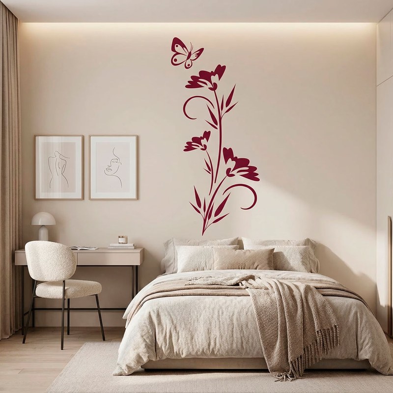 Butterfly Flower Branch 37
