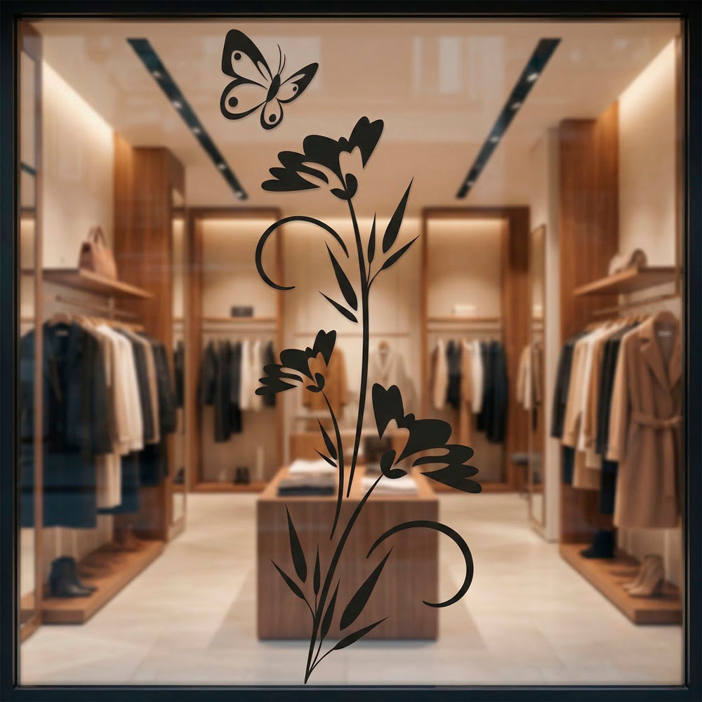 Wall Stickers: Floral Hathor