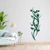 Wall Stickers: Vertical Floral 3