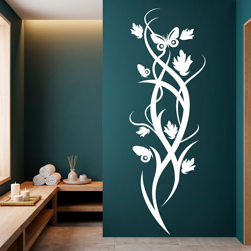 Vertical Floral 7