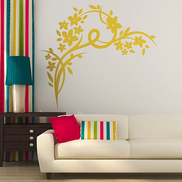 Wall Stickers: Floral Berne