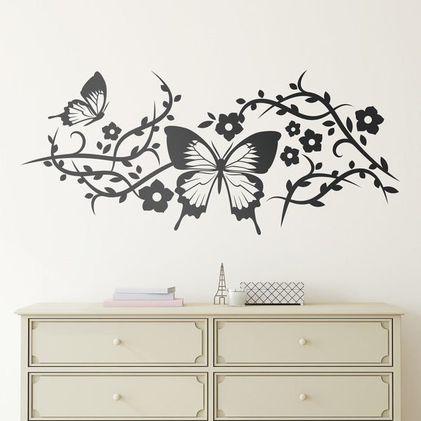 Wall Stickers: Floral Minerva