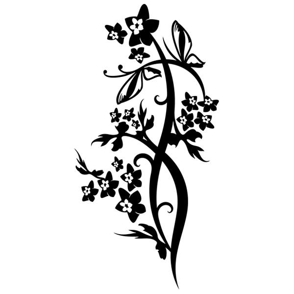 Wall Stickers: Floral Tueris