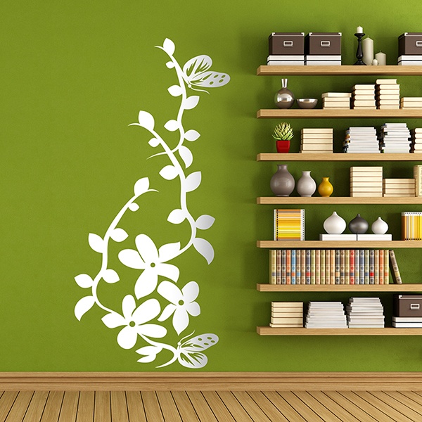 Wall Stickers: Floral climbing jasmine