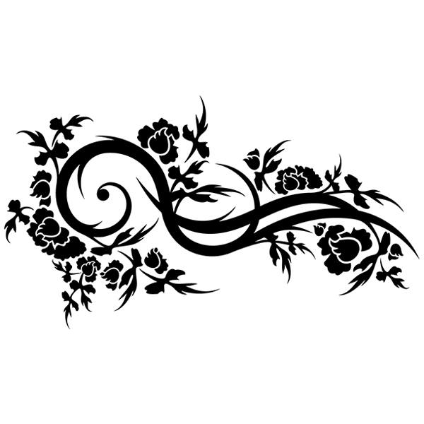 Wall Stickers: Floral Nix