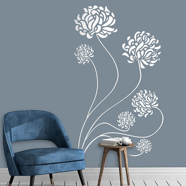 Wall Stickers: Adonis floral 0