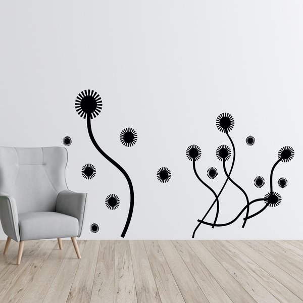 Dandelion Flowers Wall Decal 4