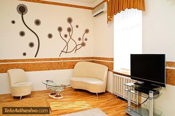 Dandelion Flowers Wall Decal 5/5