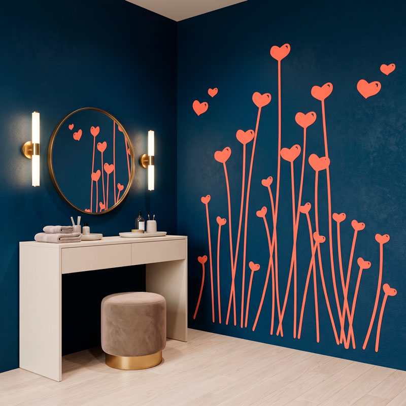 Heart Flowers 5