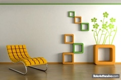 Wall Stickers: Acalia Floral 2