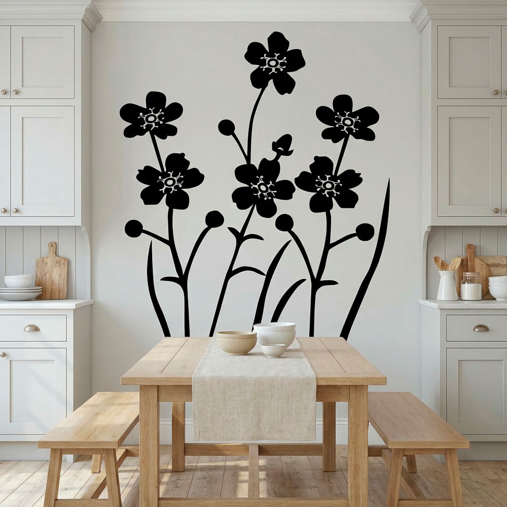 Wall Stickers: Acalia Floral