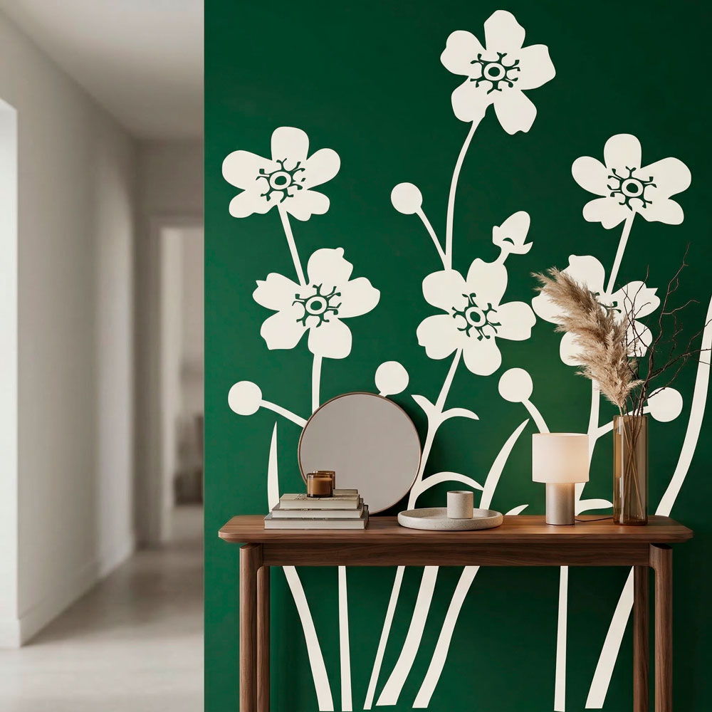 Wall Stickers: Acalia Floral
