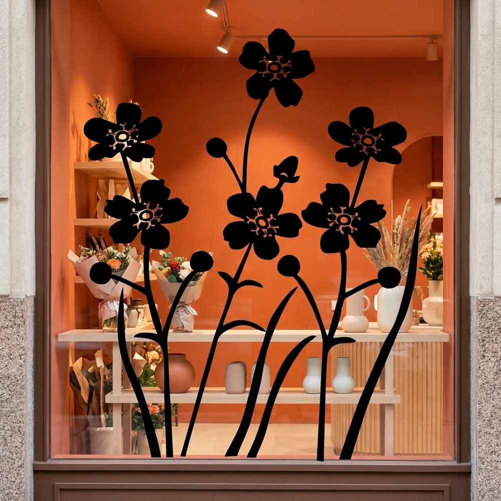 Wall Stickers: Acalia Floral